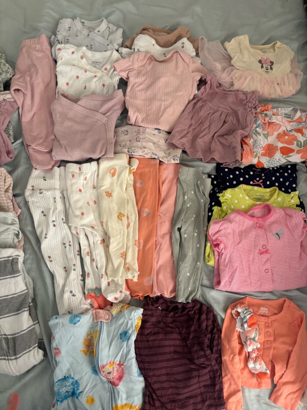 Mixed Girls' Pink and Pastel Pajama Set - Assorted Colors